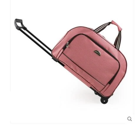 Сумки для багажа на колесиках, сумка на колесиках, чемодан на колесиках, дорожные чемоданы для девочек, Женская Ручная сумка для багажа, сумка на колесиках - Цвет: refer to photo