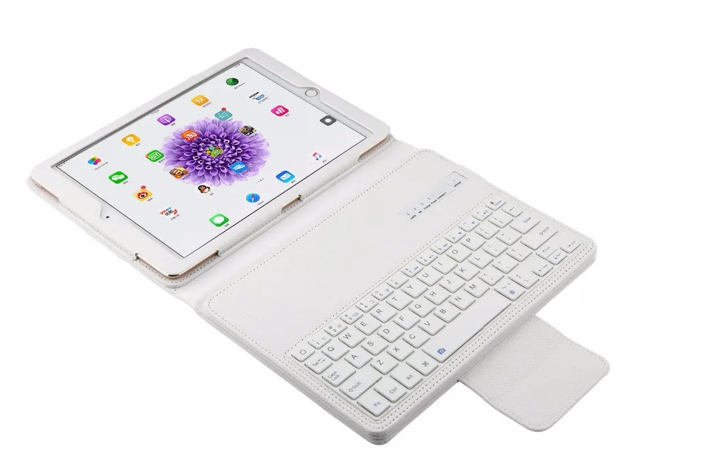 Съемный Беспроводной Bluetooth клавиатура кожаный чехол для Apple iPad 9,7 5th 6th поколения A1822 A1823 A1893 A1954 крышка