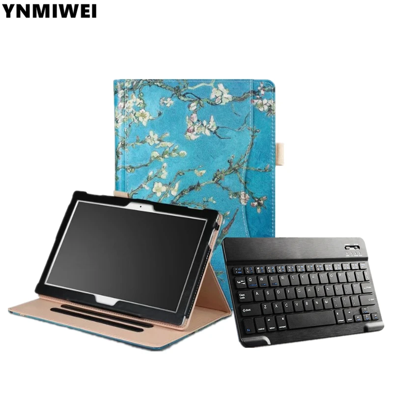 Tablet Case For Lenovo Tab4 10 TB X304F X304N Bluetooth Keyboard Leather Case For Lenovo Tab