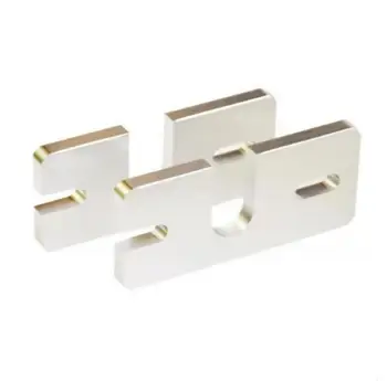 

10 pcs 3D printer accessory Reprap Hot End Aluminum Mount Plate for Makergear J-head or DIY Hot End Prusa oxidation treatment