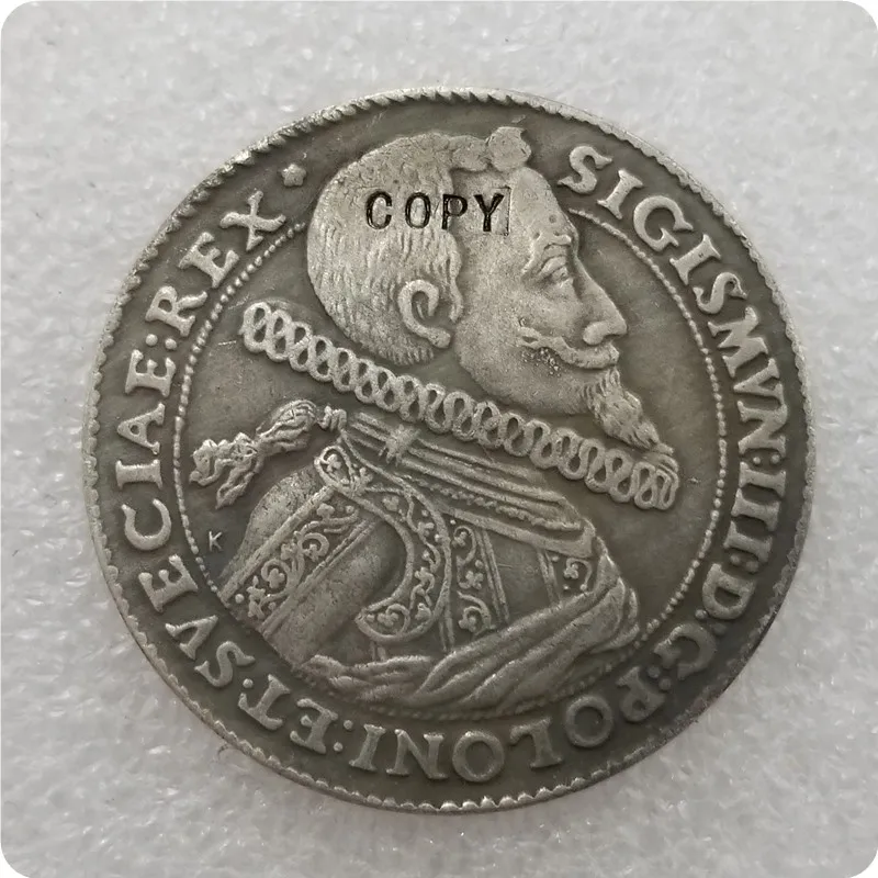 Польша 1614 TALAR Сигизмунд III Zygmunt III супер имитация монеты памятные монеты-копии монет медаль коллекционные монеты