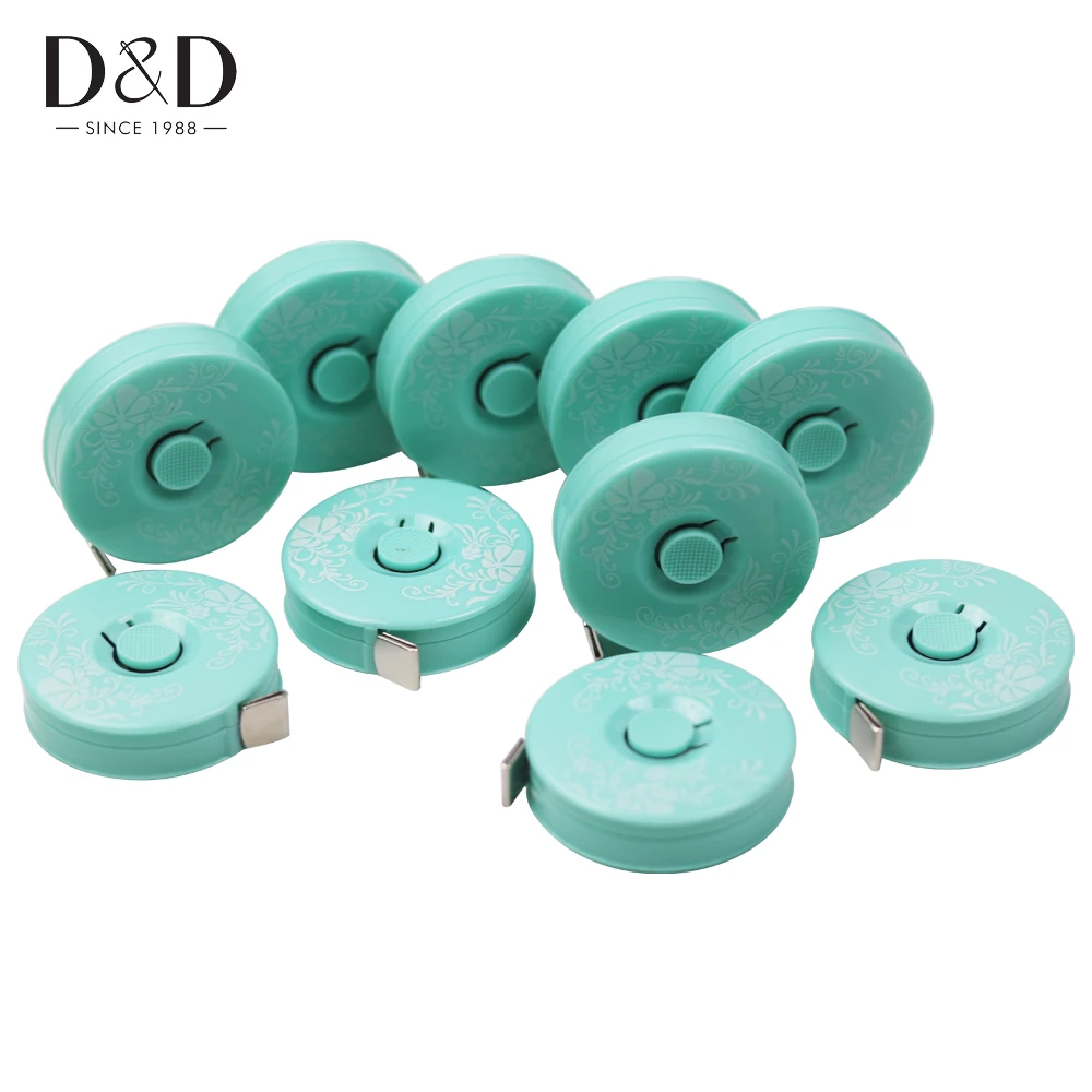 

10Pcs/Lot 150CM Measuring Tape Sewing Retractable Ruler Portable Tailor Ruler Sewing Tools Accessories