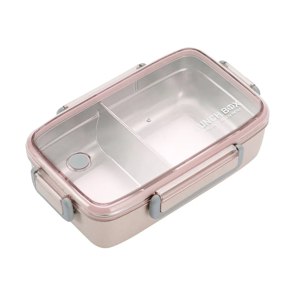 Многослойная Нержавеющая сталь изоляция Ланч Bento Box пищевой контейнер для микроволновой печи столовая посуда контейнер для хранения еды Ланчбокс Горячий