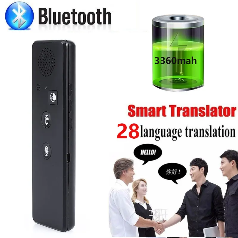 

Real-Time Translator Multi Language Translator Smart Voice Translator 28 Language for Wooask for APP Wooask Real Time Speech