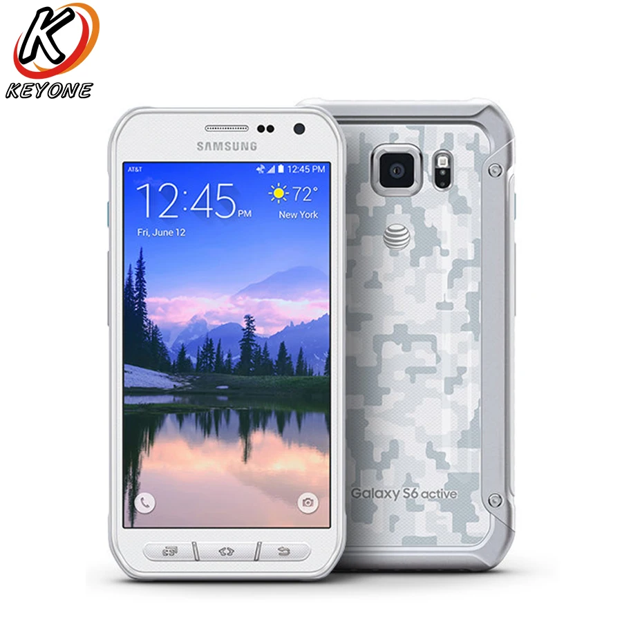Оригинальный мобильный телефон Samsung Galaxy S6 Active g890a LTE 5 1 &quotOcta Core 3 ГБ оперативная
