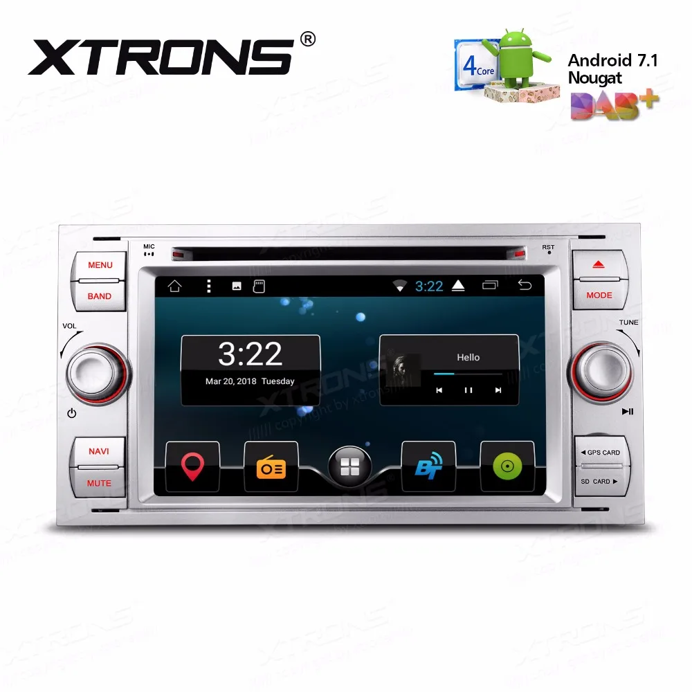 Perfect 7" HD Android 7.1 Digital Multi Touch Screen Car DVD Player GPS for Ford Focus II C-Max S-Max Kuga Fusion Tramsit Fiesta 1