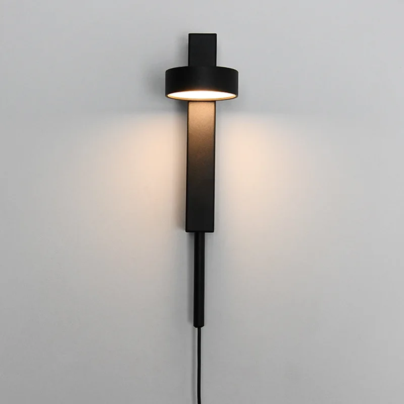 Простой современный затемняемый Светодиодный настенный светильник для спальни прикроватная лампа для гостиной настенный светильник AC110V 220V 230V