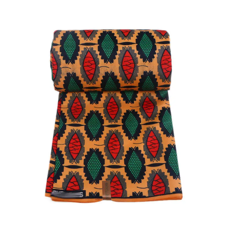 

Guaranteed Veritable Dutch Real Wax Hollandais Kente Fabric African Fashion Garment Fabrics Ankara African Calico 6 Yards