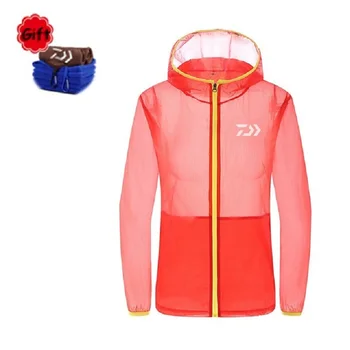 

1PC Woman Spring Summer Fishing Clothing Coat Female Breathable Anti-UV Outdoor Sportswear Quick Dry Fishing Towel Fishing Tools