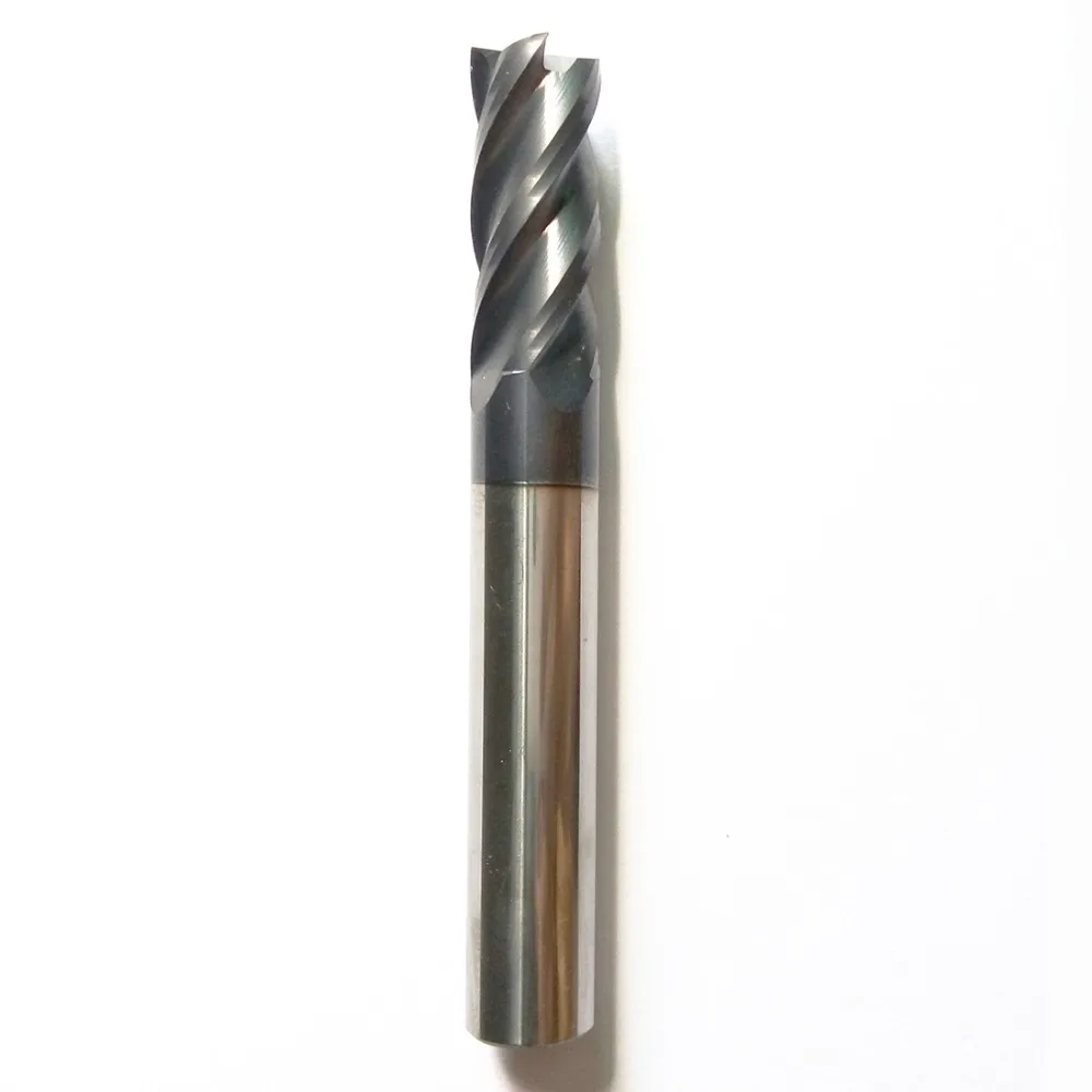 6mm 4 Flute cnc carbide end mill milling cutter face endmill metal
