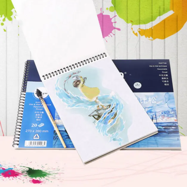 Water-soluble Book Paper French Canson For Drawing Painting Watercolor Painting Book Art Supplies