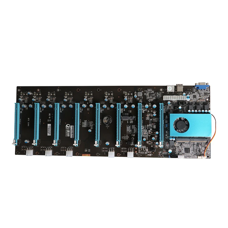 Профессиональная плата для карт 1 drag 8 mining PCI E слот материнской платы графическая