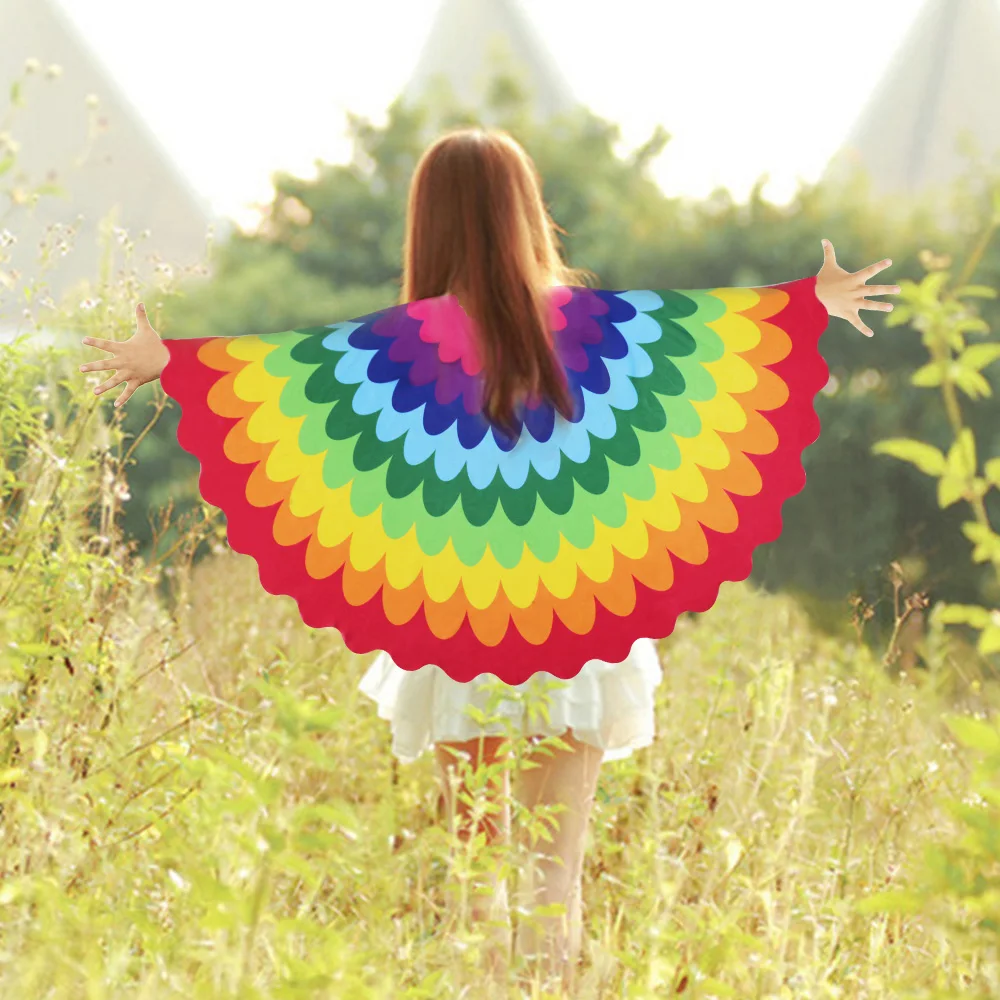 SPECIAL 120*70 cm Parrot Wing Mask Girls Dance Summer Camping Theme Party Stage Dance Concert Show Birthday Party Gift Toy