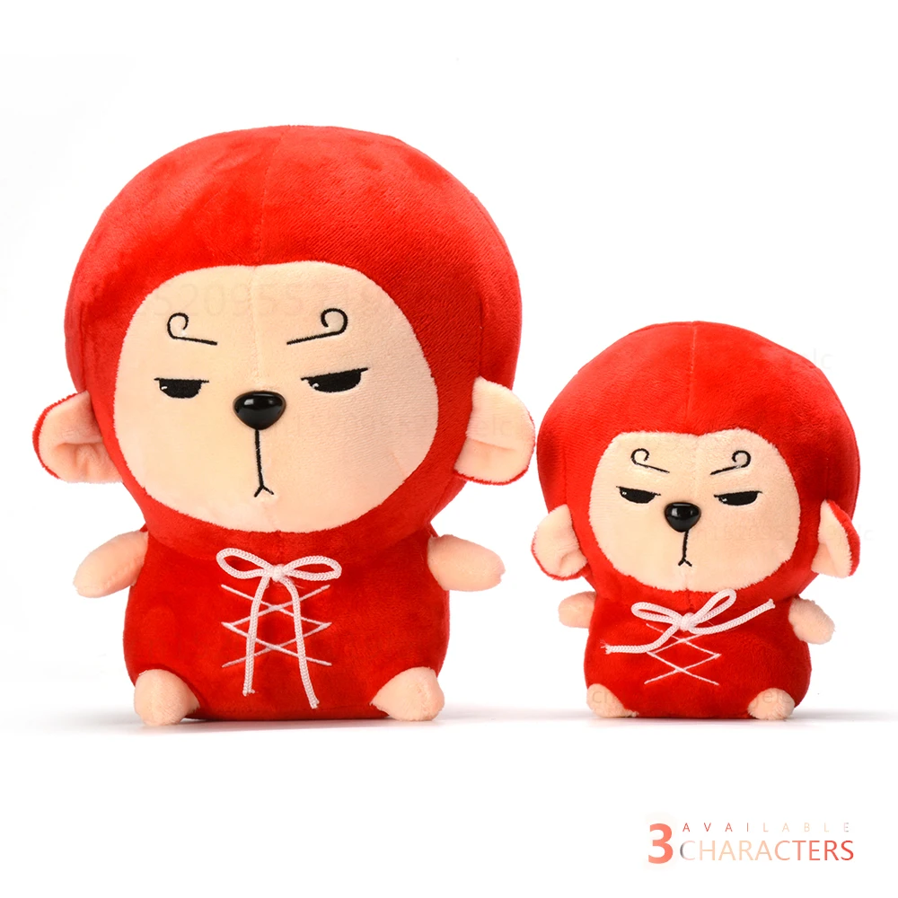 

18/30/40cm Flower Travel For Hwayugi Monkey Kawaii Peluche For Goku Korean TV A Korean Odyssey Plush Monkey Toy Stuffed Cushion
