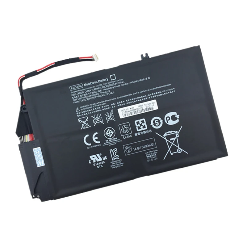 Аккумулятор для ноутбука 7XINbox 14 8 в 52 Вт ч EL04XL HP ENVY TPN C102 IB3R 4 681879 1C1 681949 001|battery for hp|laptop