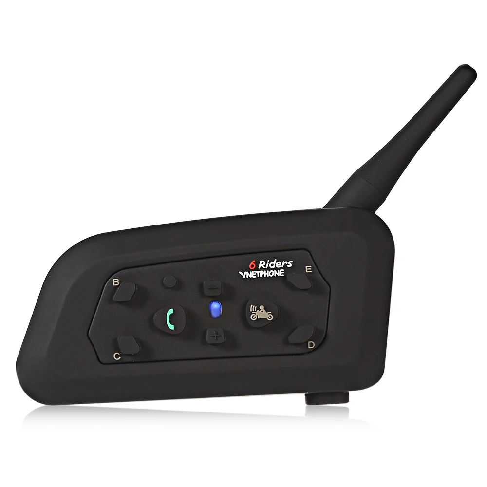 VNETPHONE V6 домофон полный дуплекс Bluetooth мотоцикл Шлемы гарнитуры для 6 ездоков Поддержка изолятор балки