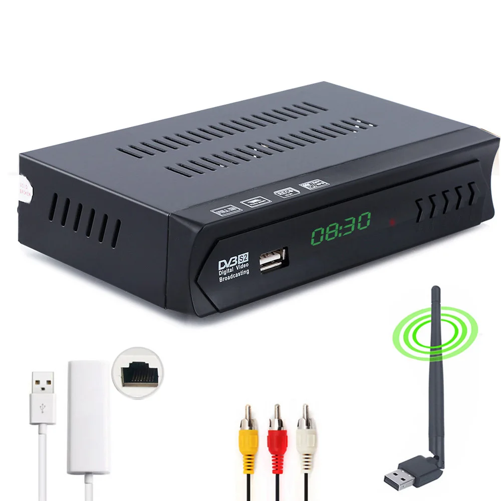 

Koqit K1 Full 1080P DVB-S2 Digital Satellite Receptor Decoder m3u IPTV Combo USB Ethernet Wifi Youtube iks Sks Key VU Cline EPG