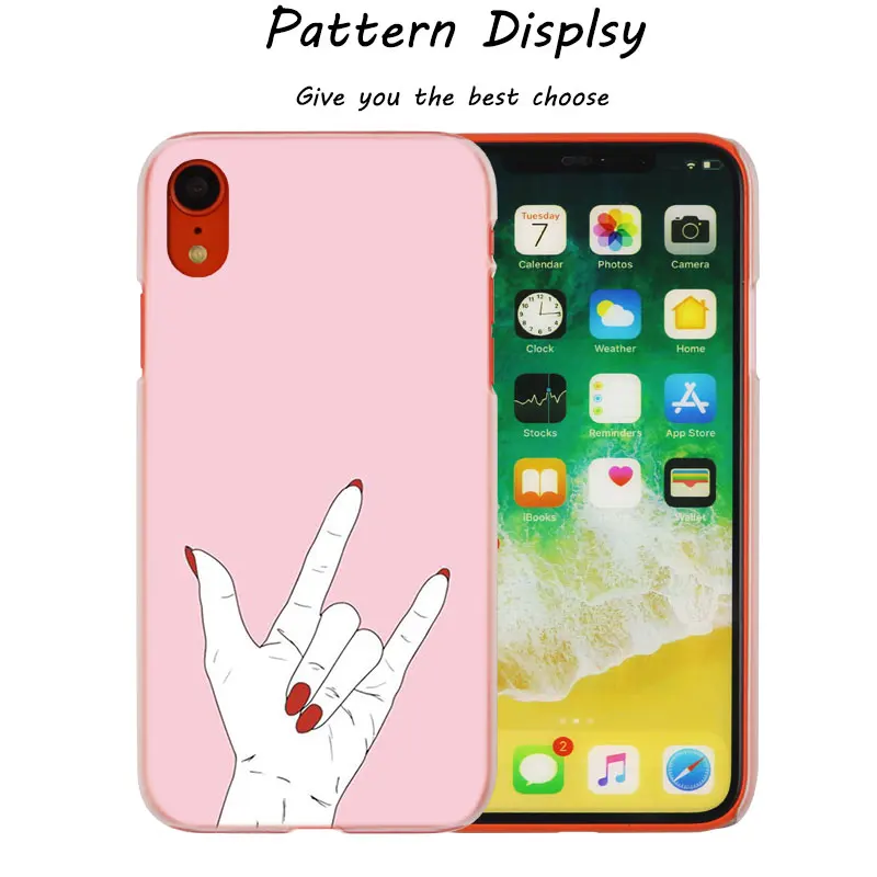 Модный прозрачный жесткий чехол для телефона Best Friend Shopping girl iPhone X XS Max XR 8 7 6 6s Plus 5 SE