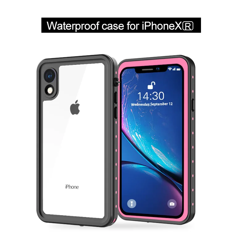 iphone XR Transparent Pink