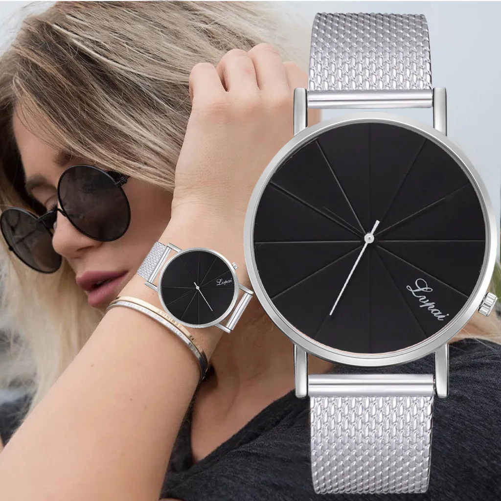 

Lvpai Brand Quartz Watches For Women Luxury White Bracelet Watches Ladies Dress Creative Clock Watches 2019 New Relojes Mujer XC