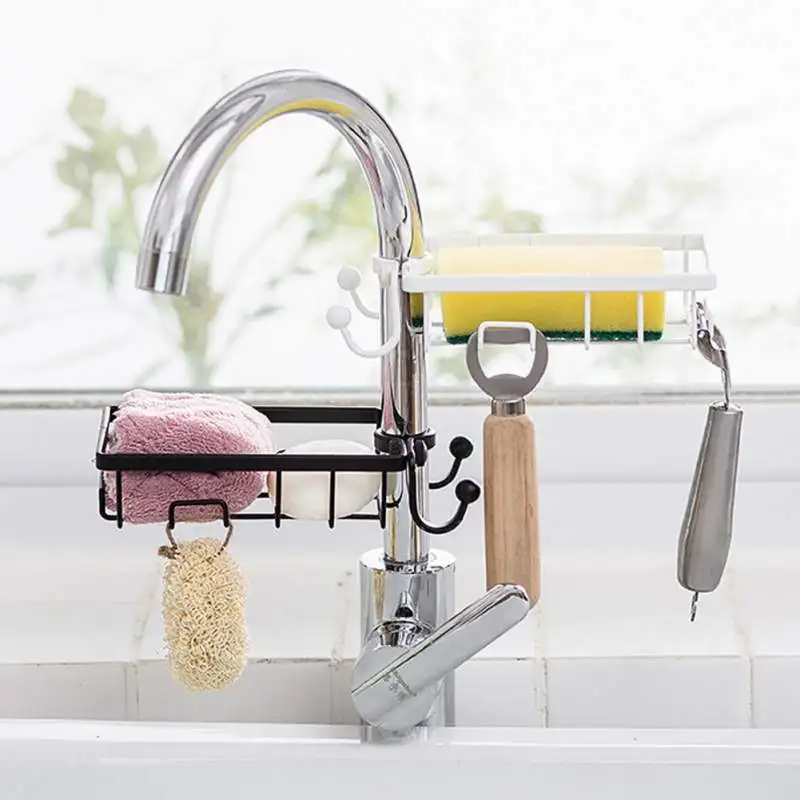 Bathroom Sink Hanging Punch Faucet Storage Hollow Out Shelves Free Kitchen Drain Storage Rack Organizer Home Accessories Bathroom Sink Hanging Punch Faucet Storage Hollow Out Shelves Free Kitchen Drain Storage Rack Organizer Home Accessories