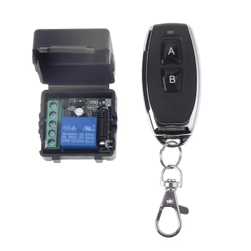 

Hot Sale 12V 433MHz Single Channel Wireless Remote Control Switch Module with Wireless Remote Power Switch Electical Instrument