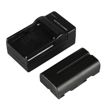 

Smart LED indicator NP-F550 NP-FM50 Rechargeable Battery Charger AC Adapter for Viltrox Monitor LED Video Light L116T/L132T