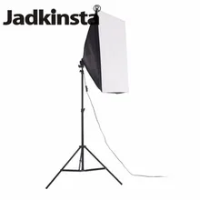 Jadkinsta светильник для фотосъемки комплект 2 м студийный светильник штатив+ 50x70 см фото студия софтбокс светильник палатка с E27 лампочка держатель