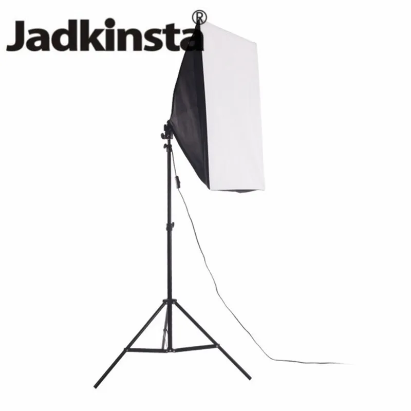 

Photography Lighting Kit 2m Studio Light Stand Tripod + 50x70cm Photo Studio Softbox Light Tent with E27 Socket Bulb Holder