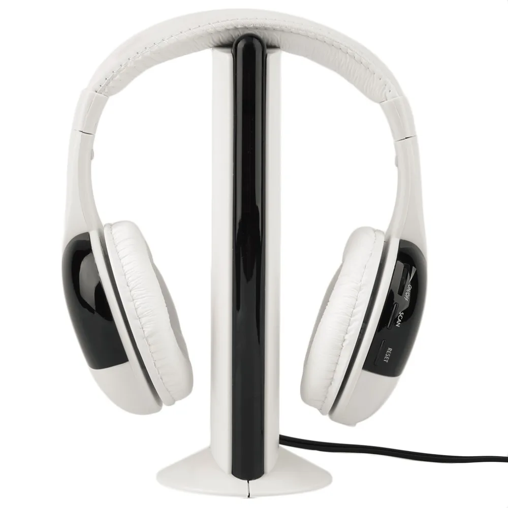 Günstige Heißer verkauf 5 in 1 Wireless Kopfhörer Uhr TV Wireless Headset Stereo Kopfhörer für iPod MP3 FM TV PC