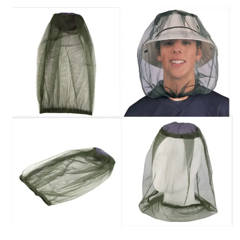 

New Outdoor Fishing Cap Midge Mosquito Insect Hat Fishing Hat Bug Mesh Head Net Face Protector Travel Camping Cap Hats H5