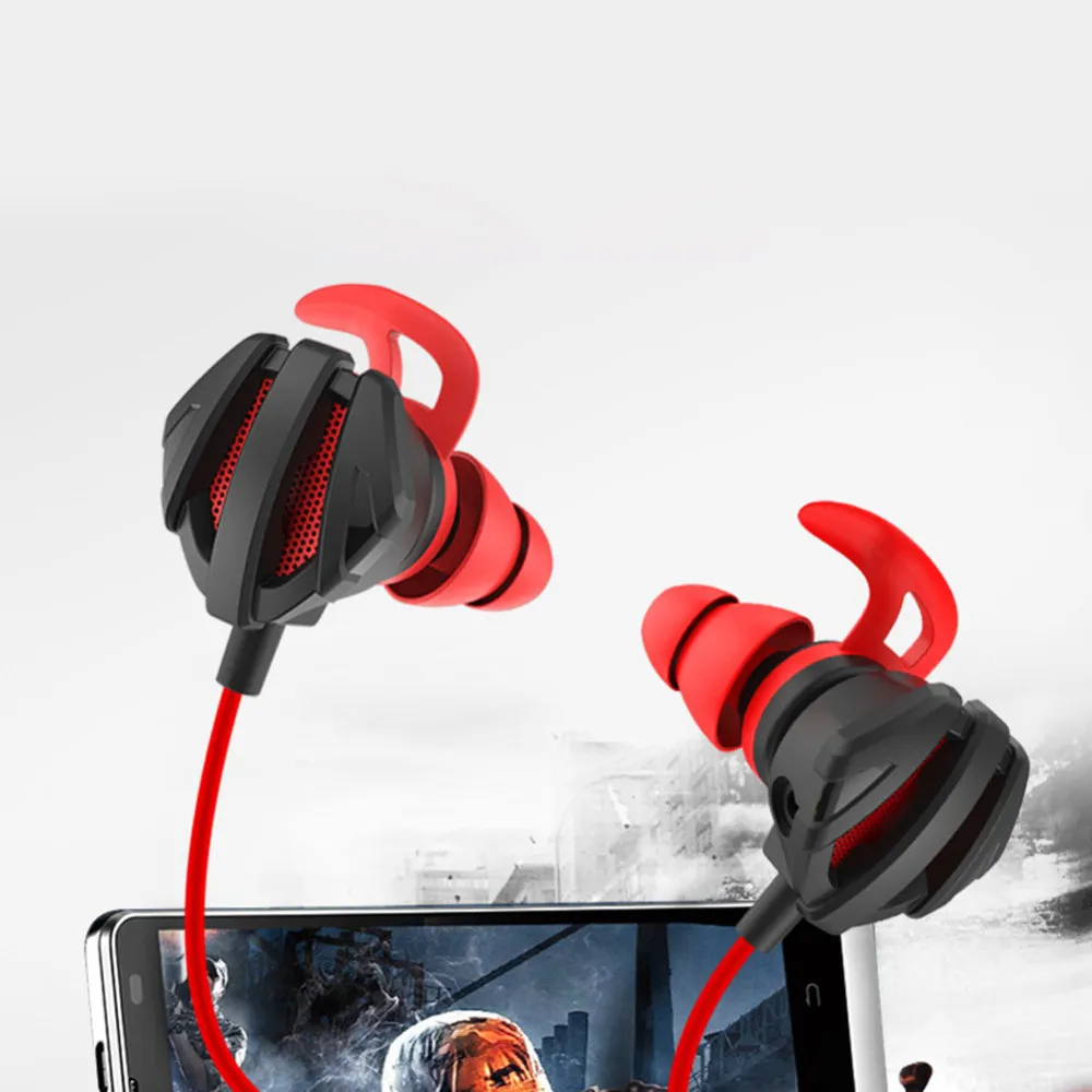 Наушники вкладыши 3D XBS BASS 3 5 мм игровая гарнитура с микрофоном проводные наушники