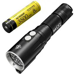 Topsale NITECORE DL10 Дайвинг Свет 1000LM CREE XP-L HI V3 светодиодный фонарик 18650 батарея подводный водонепроницаемый фонарь Бесплатная доставка