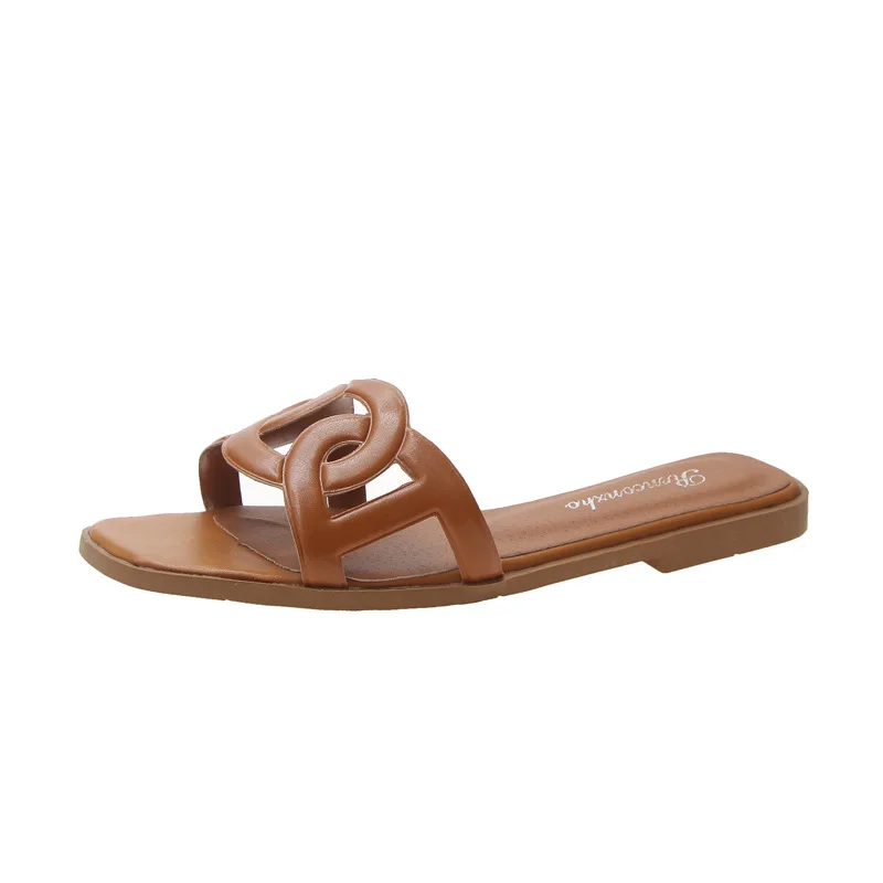 

Women's Slippers Outdoor 2019 Summer new Ladies Slippers Fashion Flat with Beach Shoes Woman Slides