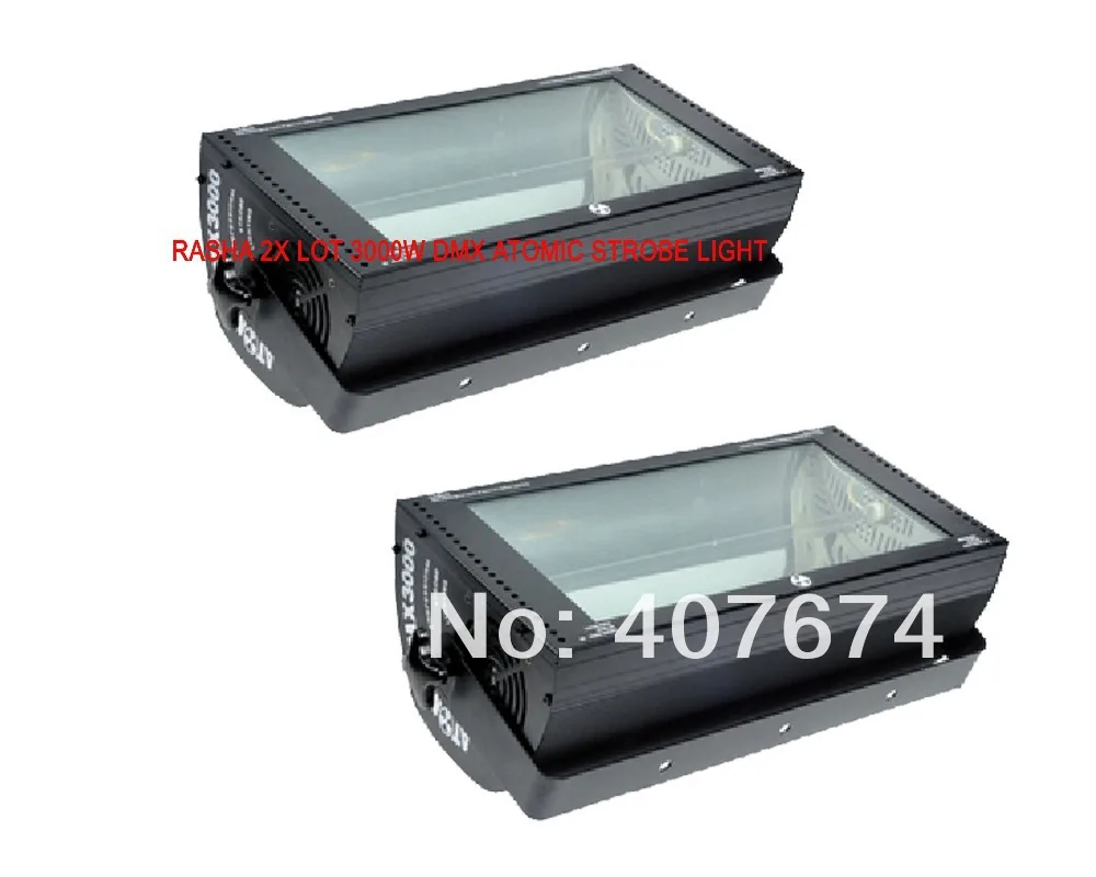 

2X LOT Free Shipping 3000W Martin Atomic Power Xenon DMX 3000W strobe flash light. MX Strobe Light