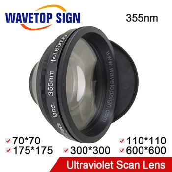 

WaveTopSign 355nm F-Theta Scan Lens 70*70~800*800mm Thread M85 use for UV Laser Mark Machine