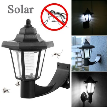 

2019 Solar Powered LED Light Pest Bug Zapper Insect Mosquito Killer Lamp Garden Lawn Best Selling Drop Shipping