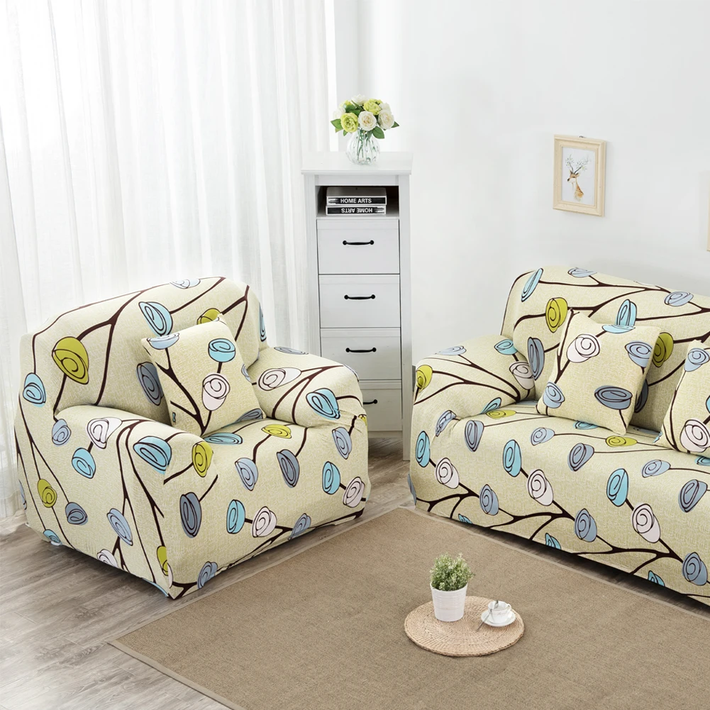 New Cloth Sofa Cover Slipcover Stretchable Fashion Printed Patten New Cloth Sofa Cover Slipcover Stretchable Fashion Printed Patten Home Decoration 1 4 Seater Couch In From Garden On
