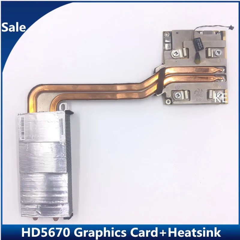 

HD5670M HD5670 HD 5670 HD 5670m for iMac A1312 A1311 Video Graphics Card With Heatsink 512MB 109-B98557-00 Vga GPU 216-0772003