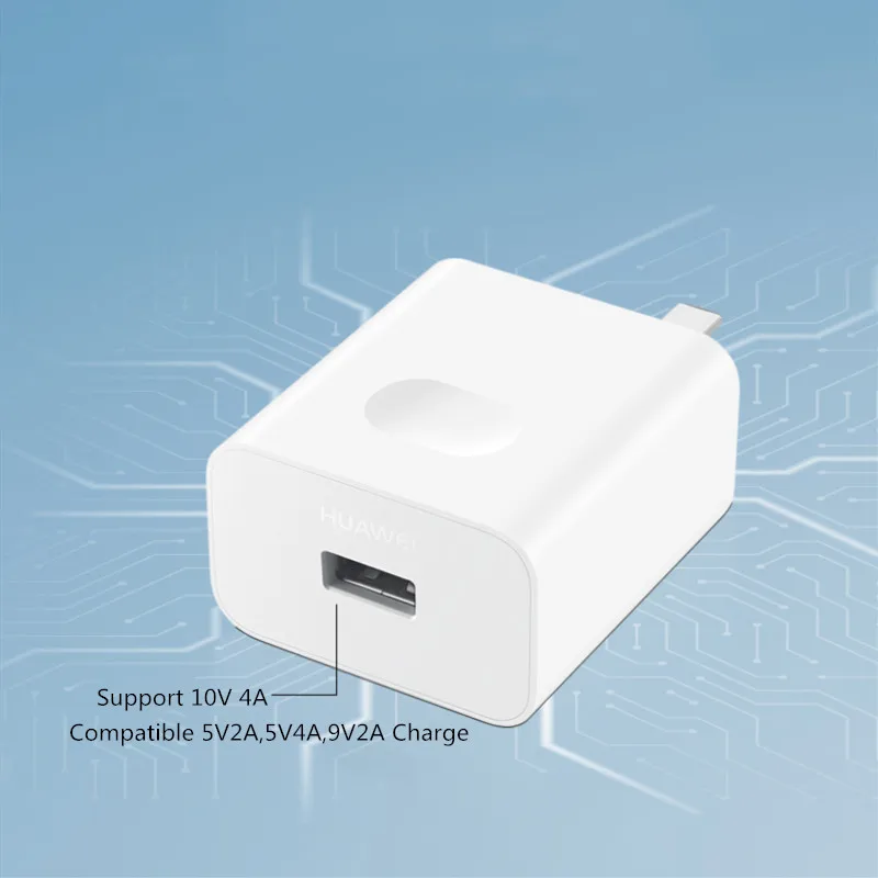 Оригинальное быстрое зарядное устройство Huawei Supercharge 10 в 4A 40 Вт макс. адаптер 5А