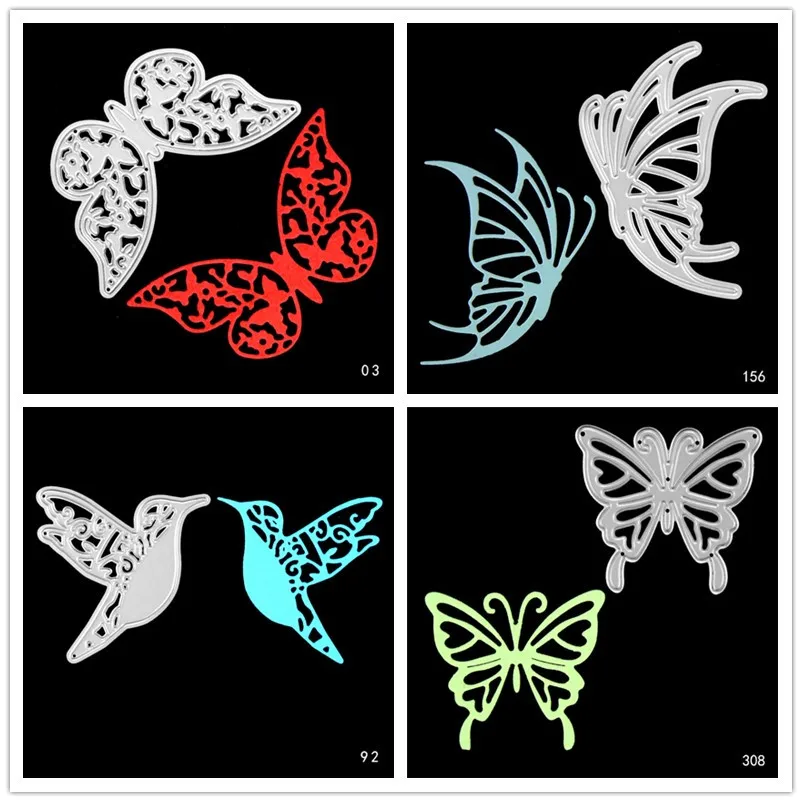

AZSG Butterfly Animal Insect style Cutting Die for DIY Scrapbooking Decoretive Embossing Stencial DIY Decoative Cards die cutter