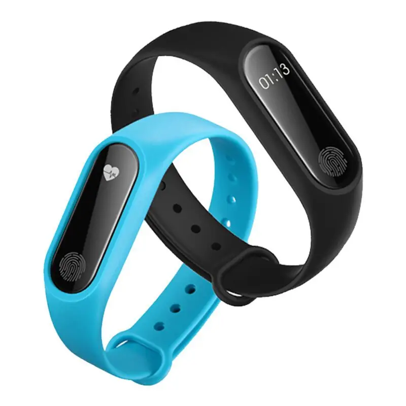 Men's Women's Waterproof IP67 M2 Watch+Watchbands Fitness Heart Rate Monitor Blood Pressure Pedometer Bluetooth Smart Wristband