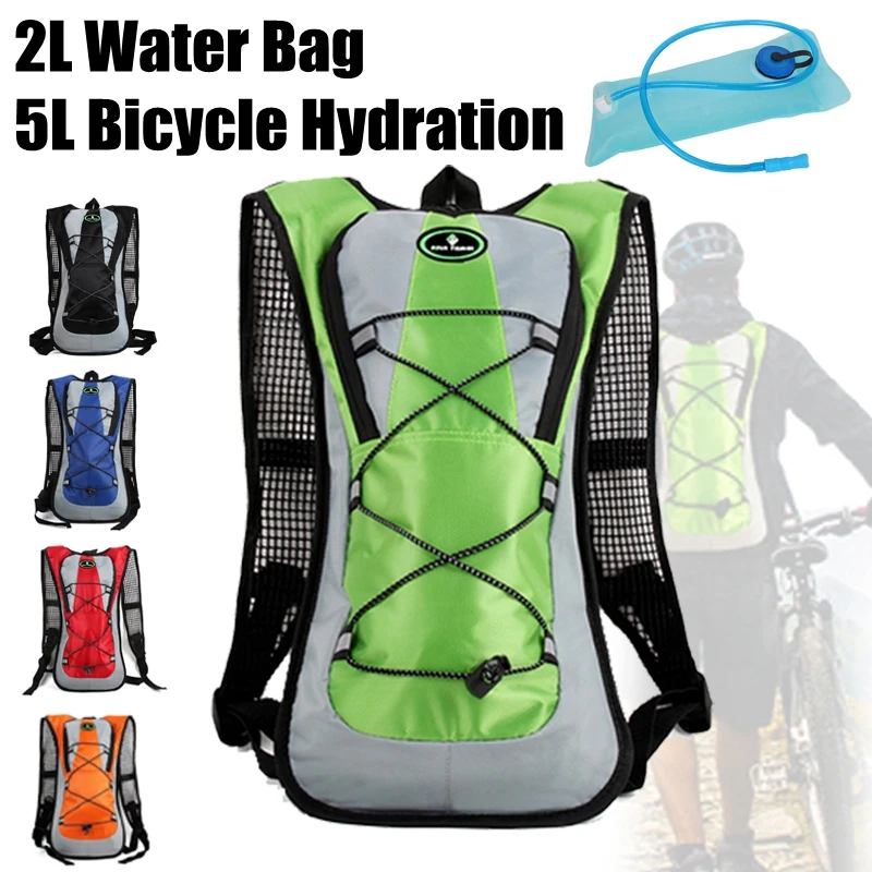 Cycling 5L Hydration Bicycle Backpacks WaterProof Outdoor Racing MTB