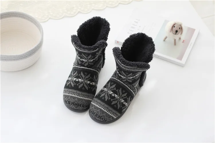 macio de pelúcia em casa tornozelo botas