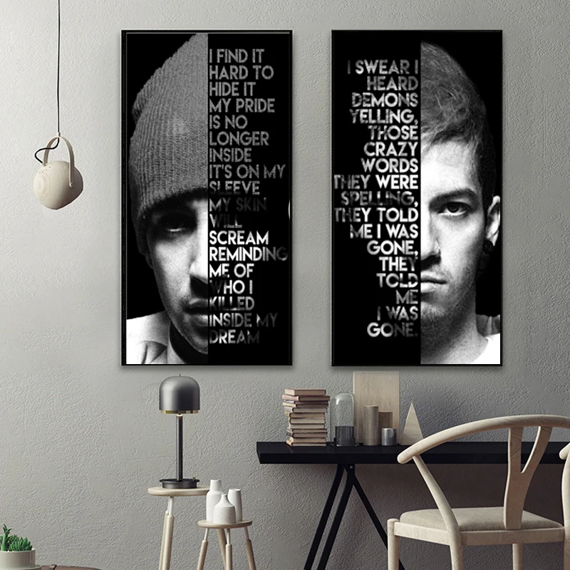 

Modern Wall Art Canvas Decoration Twenty One Pilots Poster Print Pictures Painting Abstract Printed Picture Office Decorative