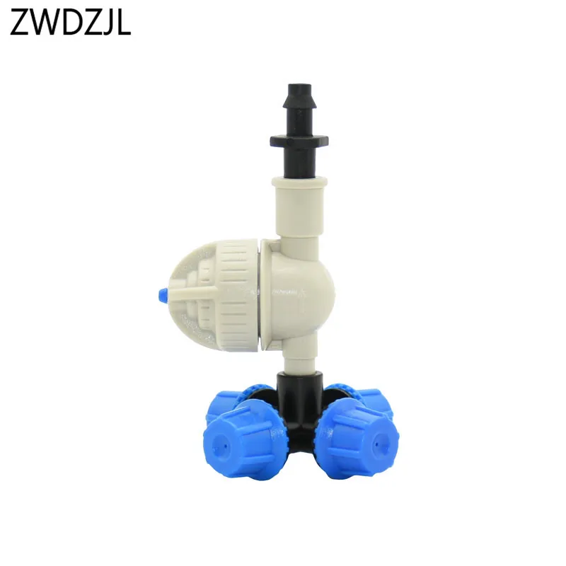

Greenhouse cross fog nozzle Atomization Sprinkler nozzle Water Dripper Drip irrigation System For watering & irrigation 30set