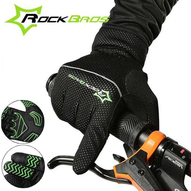 Buy ROCKBROS Cycling Glove Male Fleece Thermal Full