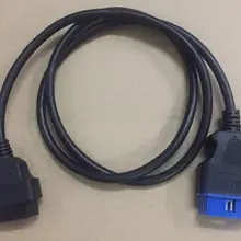 16 pin obd2 разъем 16 pin кабель-удлинитель obd2 16 pin кабель-удлинитель 1,2 м OBDII Авто разъем диагностического кабеля адаптер