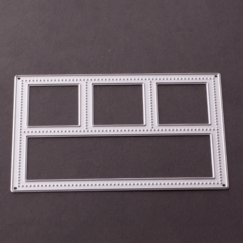 Metal Window Die Cutting Cutting Dies In Scrapbooking Embossing Folder