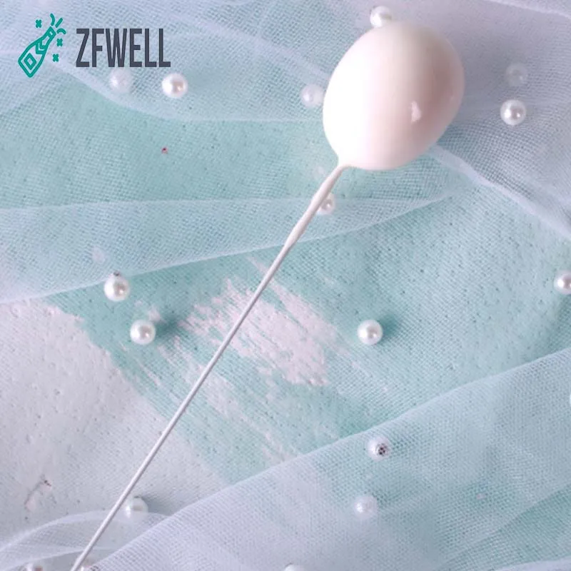 ZFWELL 1 шт./партия цветной провод маленький воздушный шар открытка для торта на день